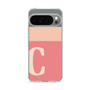 スリムプロテクションケース［ オリジナル - initial two tone - C pink ］