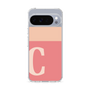スリムプロテクションケース［ オリジナル - initial two tone - C pink ］
