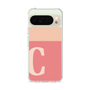 スリムプロテクションケース［ オリジナル - initial two tone - C pink ］