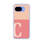 スリムプロテクションケース［ オリジナル - initial two tone - C pink ］