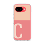 スリムプロテクションケース［ オリジナル - initial two tone - C pink ］