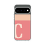 スリムプロテクションケース［ オリジナル - initial two tone - C pink ］