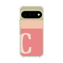 スリムプロテクションケース［ オリジナル - initial two tone - C pink ］