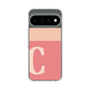 スリムプロテクションケース［ オリジナル - initial two tone - C pink ］