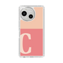 スリムプロテクションケース［ オリジナル - initial two tone - C pink ］