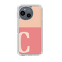 スリムプロテクションケース［ オリジナル - initial two tone - C pink ］