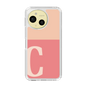 スリムプロテクションケース［ オリジナル - initial two tone - C pink ］