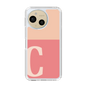 スリムプロテクションケース［ オリジナル - initial two tone - C pink ］