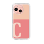 スリムプロテクションケース［ オリジナル - initial two tone - C pink ］
