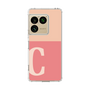 スリムプロテクションケース［ オリジナル - initial two tone - C pink ］