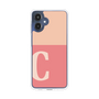 スリムプロテクションケース［ オリジナル - initial two tone - C pink ］