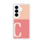 スリムプロテクションケース［ オリジナル - initial two tone - C pink ］