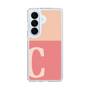 スリムプロテクションケース［ オリジナル - initial two tone - C pink ］
