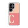 スリムプロテクションケース［ オリジナル - initial two tone - C pink ］