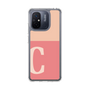 スリムプロテクションケース［ オリジナル - initial two tone - C pink ］