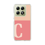 スリムプロテクションケース［ オリジナル - initial two tone - C pink ］