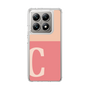 スリムプロテクションケース［ オリジナル - initial two tone - C pink ］