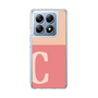 スリムプロテクションケース［ オリジナル - initial two tone - C pink ］