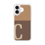 スリムプロテクションケース［ オリジナル - initial two tone - C brown ］