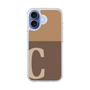 スリムプロテクションケース［ オリジナル - initial two tone - C brown ］