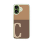 スリムプロテクションケース［ オリジナル - initial two tone - C brown ］