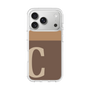 スリムプロテクションケース［ オリジナル - initial two tone - C brown ］