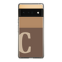 スリムプロテクションケース［ オリジナル - initial two tone - C brown ］