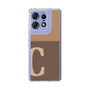 スリムプロテクションケース［ オリジナル - initial two tone - C brown ］