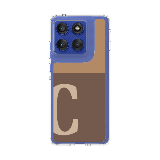 スリムプロテクションケース［ オリジナル - initial two tone - C brown ］