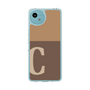 スリムプロテクションケース［ オリジナル - initial two tone - C brown ］