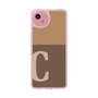 スリムプロテクションケース［ オリジナル - initial two tone - C brown ］