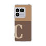 スリムプロテクションケース［ オリジナル - initial two tone - C brown ］