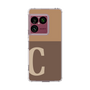 スリムプロテクションケース［ オリジナル - initial two tone - C brown ］