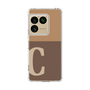 スリムプロテクションケース［ オリジナル - initial two tone - C brown ］