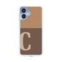 スリムプロテクションケース［ オリジナル - initial two tone - C brown ］