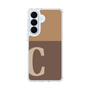 スリムプロテクションケース［ オリジナル - initial two tone - C brown ］