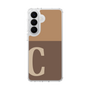 スリムプロテクションケース［ オリジナル - initial two tone - C brown ］