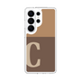 スリムプロテクションケース［ オリジナル - initial two tone - C brown ］