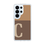 スリムプロテクションケース［ オリジナル - initial two tone - C brown ］