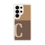 スリムプロテクションケース［ オリジナル - initial two tone - C brown ］