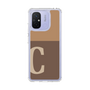 スリムプロテクションケース［ オリジナル - initial two tone - C brown ］