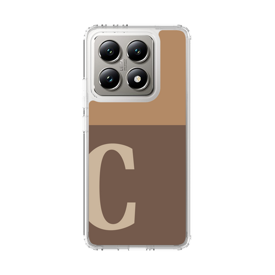 スリムプロテクションケース［ オリジナル - initial two tone - C brown ］