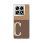 スリムプロテクションケース［ オリジナル - initial two tone - C brown ］