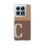 スリムプロテクションケース［ オリジナル - initial two tone - C brown ］