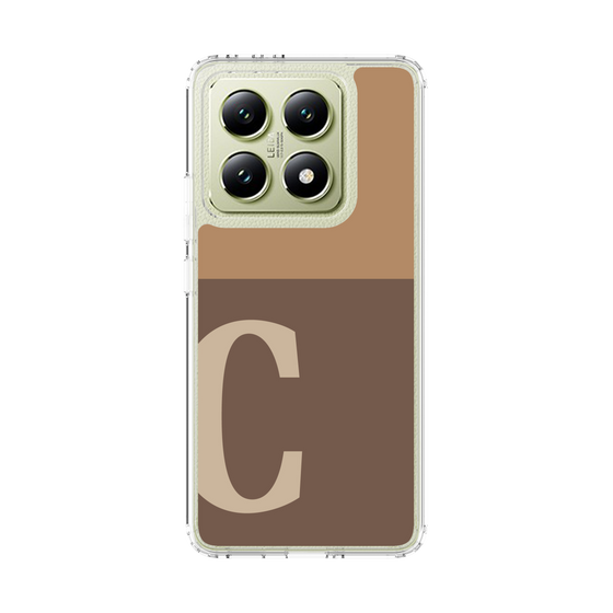 スリムプロテクションケース［ オリジナル - initial two tone - C brown ］