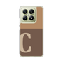 スリムプロテクションケース［ オリジナル - initial two tone - C brown ］