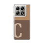 スリムプロテクションケース［ オリジナル - initial two tone - C brown ］