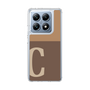 スリムプロテクションケース［ オリジナル - initial two tone - C brown ］