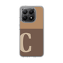 スリムプロテクションケース［ オリジナル - initial two tone - C brown ］