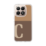 スリムプロテクションケース［ オリジナル - initial two tone - C brown ］